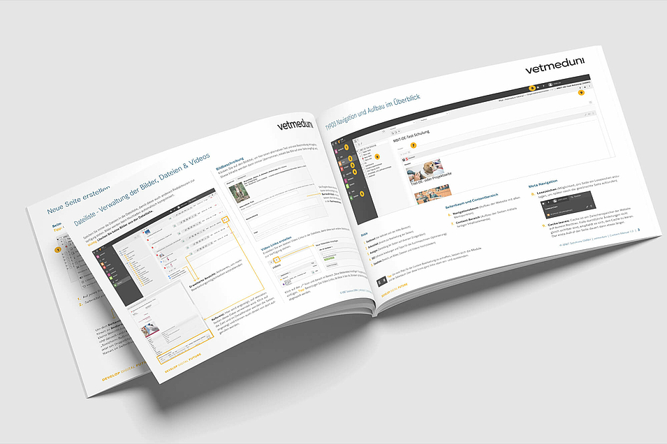 Screen von Handbuch