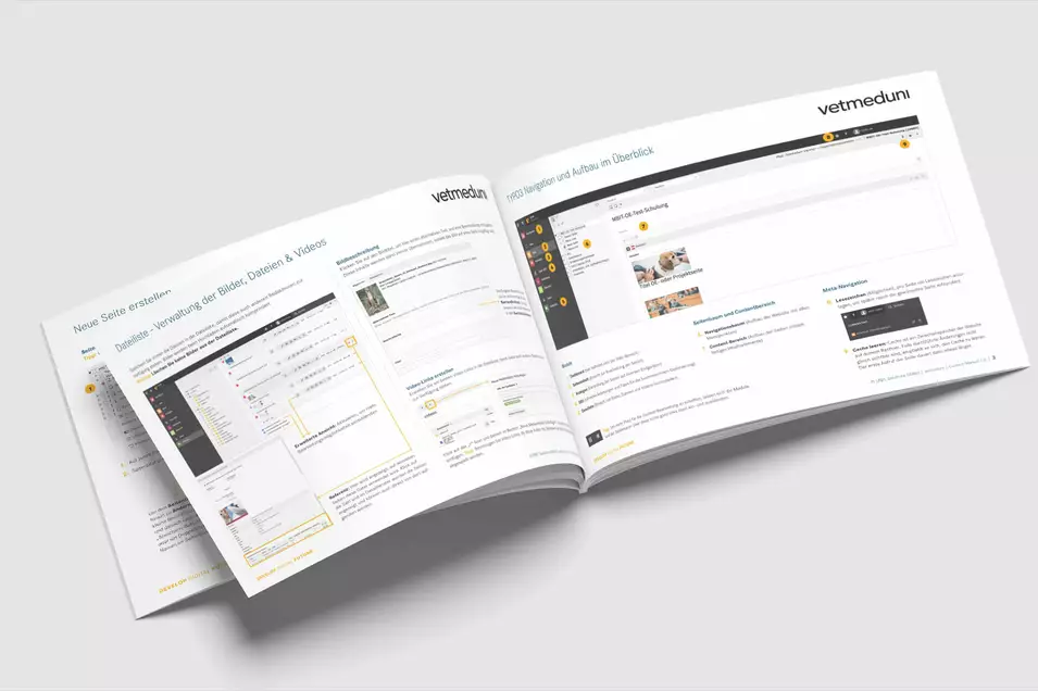 Screen von Handbuch