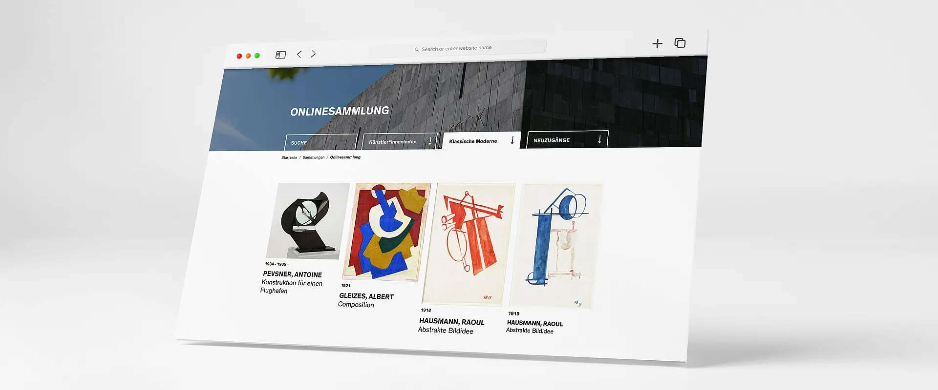 Screen Onlinesammlung