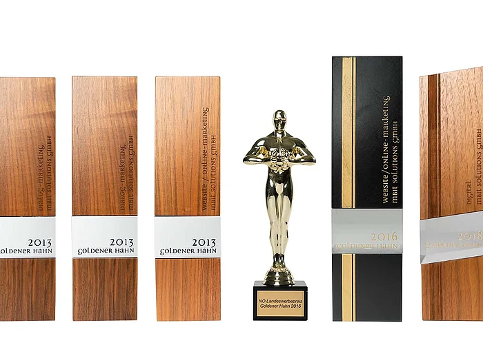 Goldener Hahn Trophäe