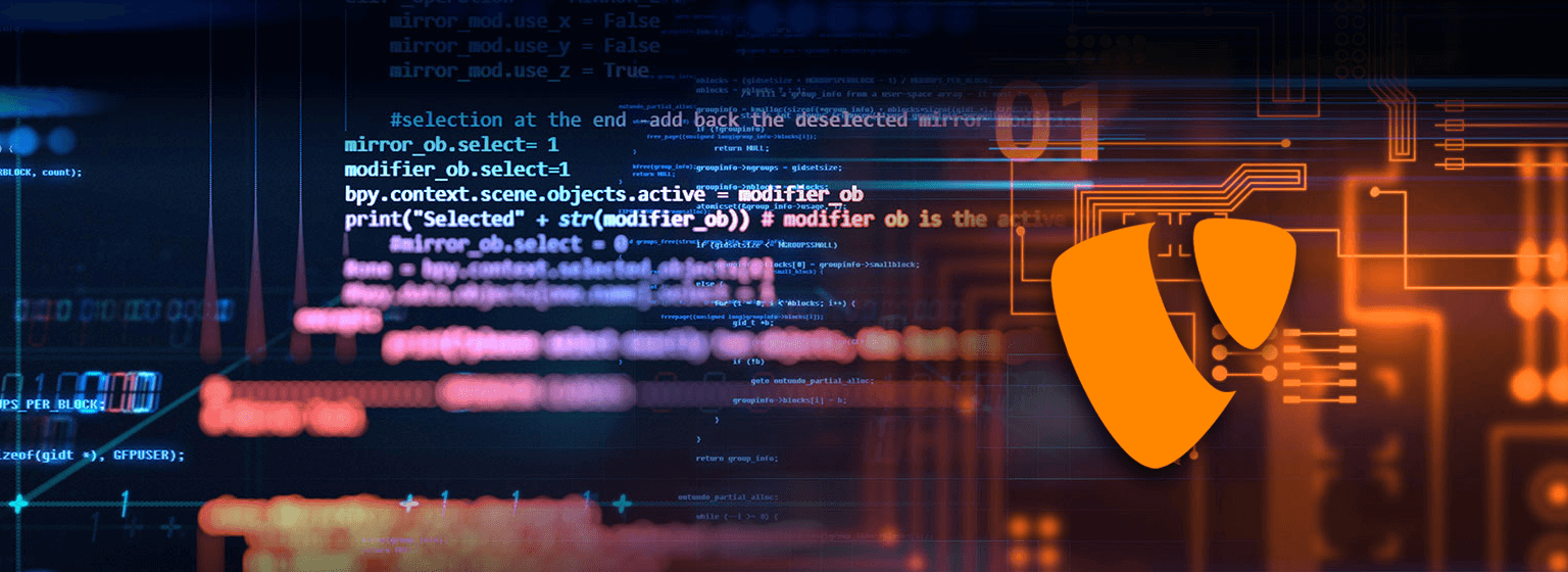 Header mit TYPO3 Logo