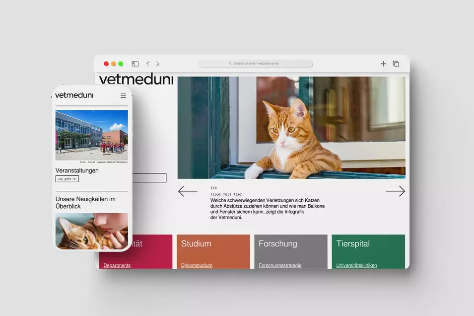 Screen von Home-Seite
