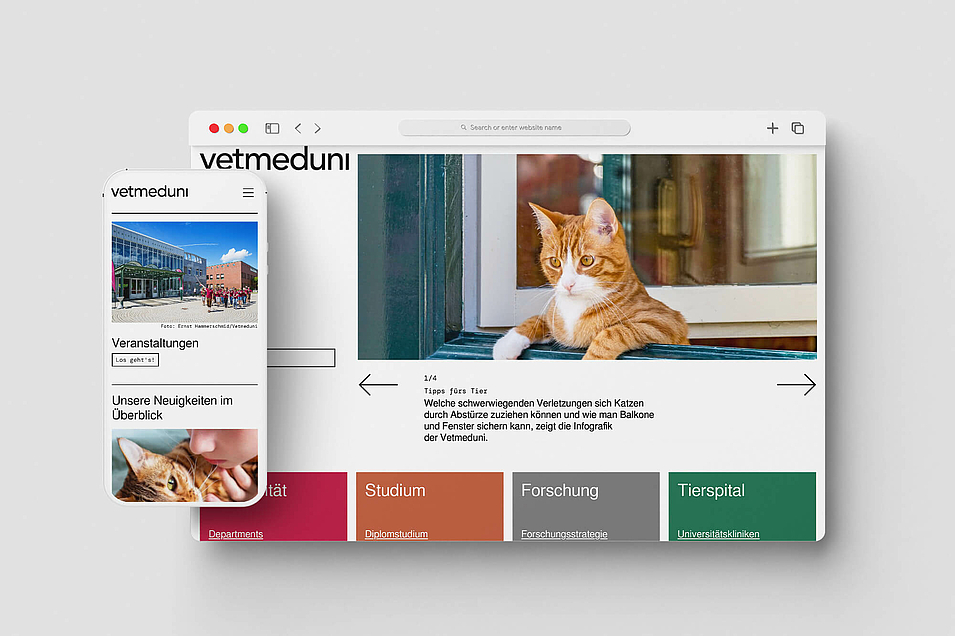 Screen von Home-Seite