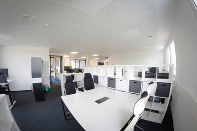 Büro im Obergeschoss des DMS